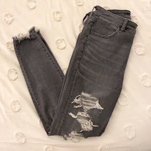 American Eagle Super Hi rise jeggings